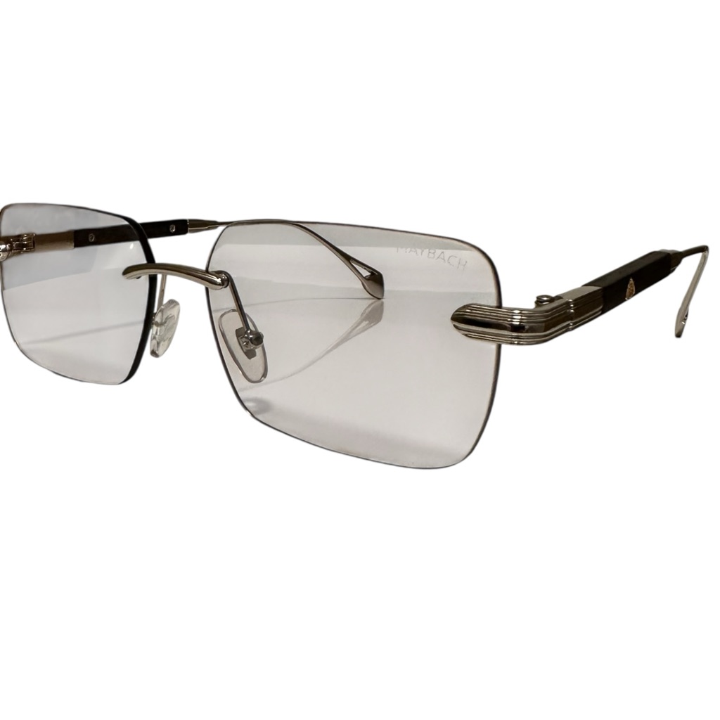 Maybach Rimless Glasses | Transitions + Blue Blocker | Used Like New | No Box